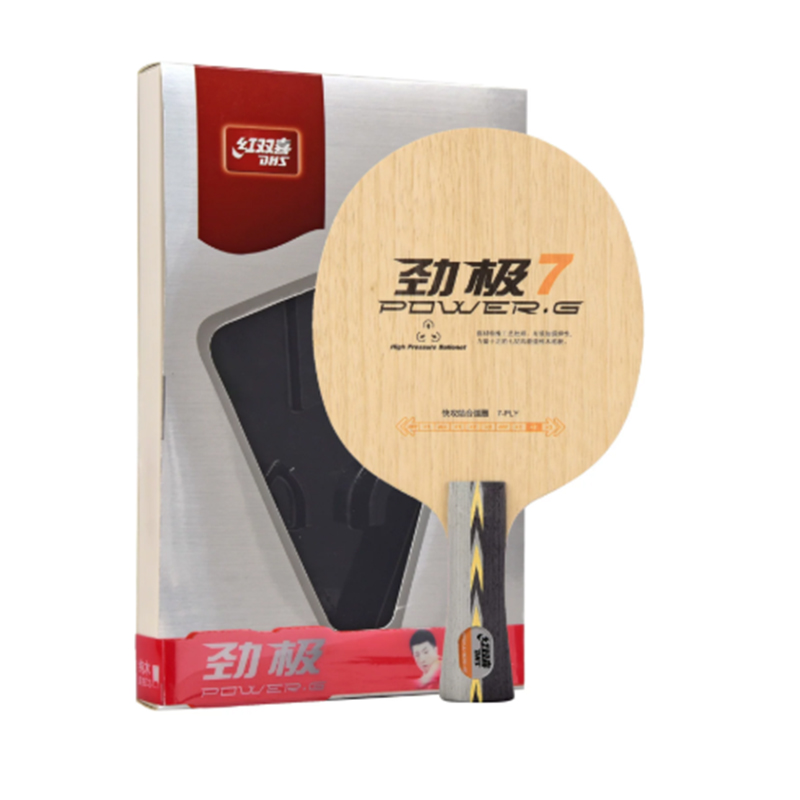 DHS PG7 탁구 라켓, 순수 목재로 제작된 7겹 구 - Table Tennis Racket 리뷰 및 가격