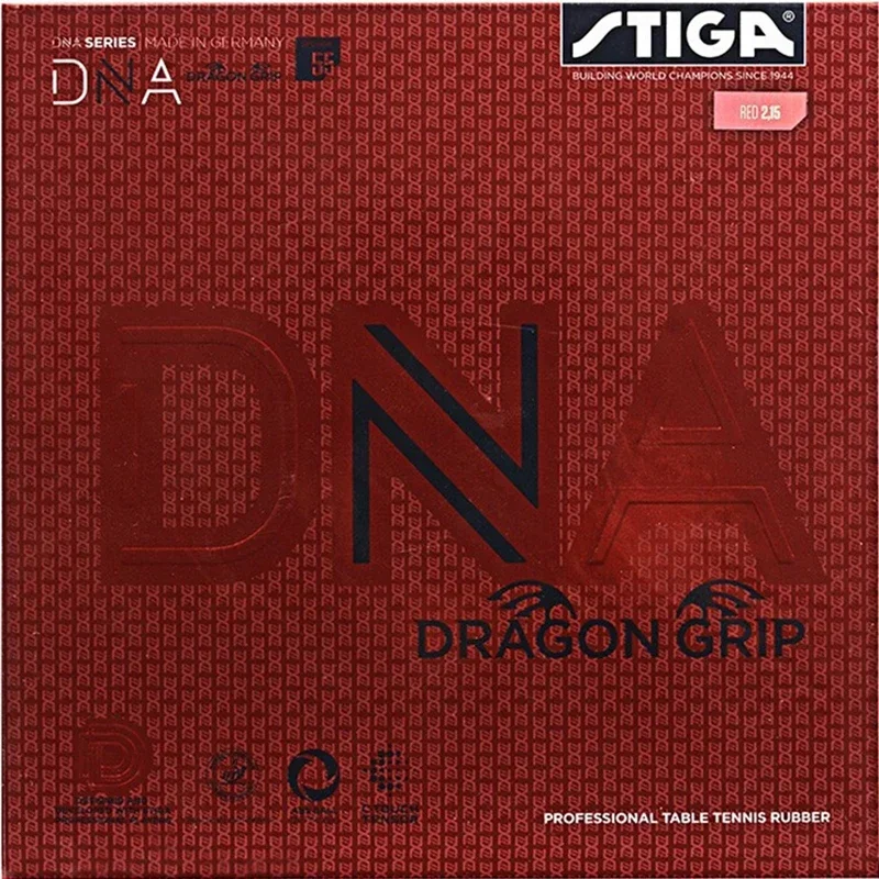 STIGA DNA DRAGON GRIP 탁구 러버 핍스 - Table Tennis Zhang Jike 리뷰 및 가격
